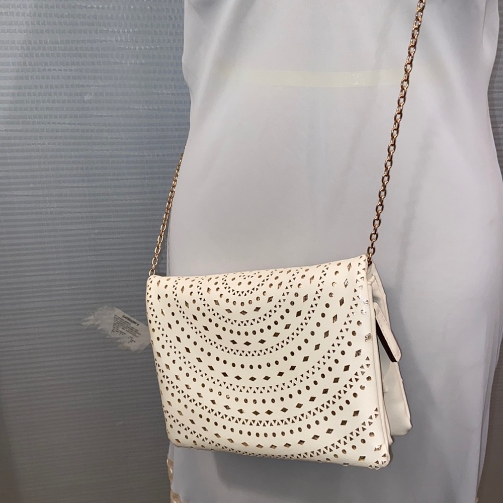S.L. Fashions Quilted Flap Purse from Dillards